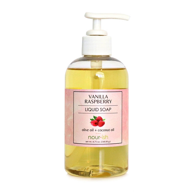 NOURISH- Vanilla Raspberry Liquid Soap