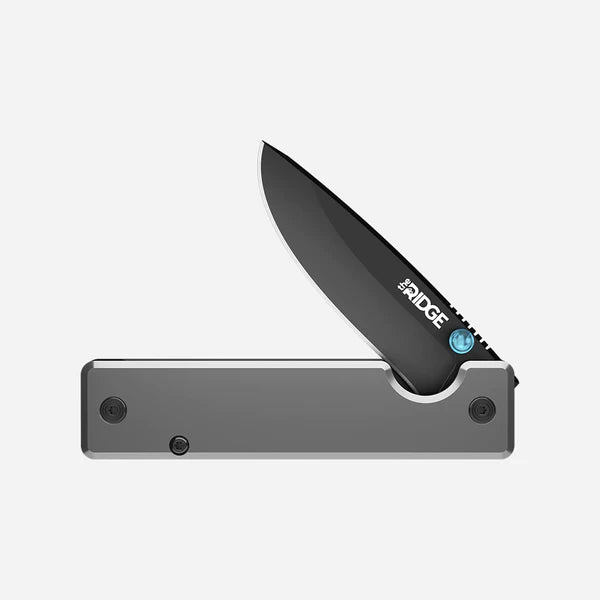 THE RIDGE- Aluminum Gunmetal Pocket Knife