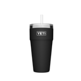 YETI- Rambler 26oz Tumbler with Straw Lid in Black